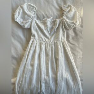 Reformation Marbella linen dress